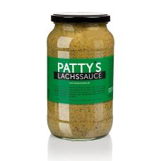 Pattys Lachssauce, Honig-Senfsauce mit Dill, 900 ml