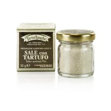 TARTUFLANGHE Französisches Meersalz mit Sommertrüffel (tuber aestivum), 30 g