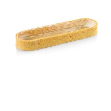 Dessert-Tartelettes Vanilla, Eclair, gecoated, 125x37x15mm h, 1,584 kg, 72 St