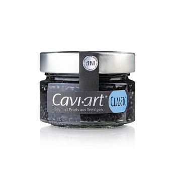 Cavi-Art® Algen-Kaviar, schwarz, vegan, 100 g