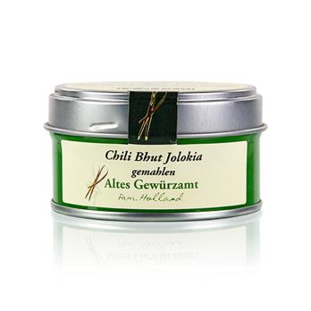 Chili Bhut Jolokia, gemahlen, Altes Gewürzamt, 35 g