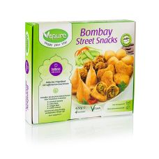 Bombay Street Snacks - Teigtasche mit verschiedenen Füllungen, TK, 420 g, 16 St