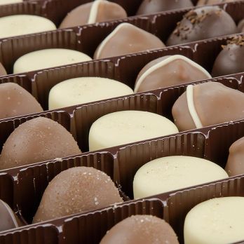 Pralinen - Mischung, 7 Sorten, Dreimeister, 1 kg, 77 St