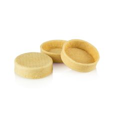 Dessert-Tartelettes Vegan, Ø51x16mm h, La Rose Noire, 900 g, 100 St