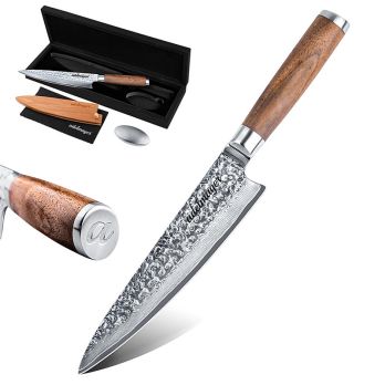 Damast Kochmesser, 20cm, adelmayer®, 1 St