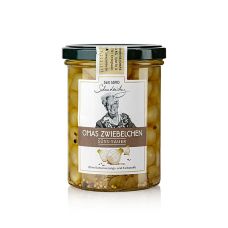 Omas Zwiebelchen, süß-sauer eingelegt,  Schudeisky, 400 g