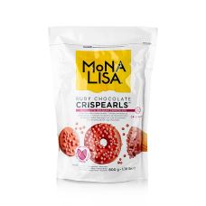 Crispearls™ Ruby, knusprige rosa Schoko Perlen, Mona Lisa Callebaut, 800 g