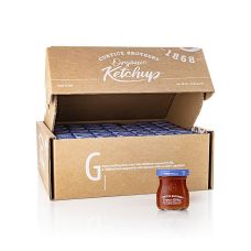 Organic Ketchup, Portionsgläschen, Curtice Brothers, BIO, 3,4 l, 84 x 40ml