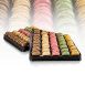 Macarons Mischung, gefüllt, Ø 3,5cm, 5 Sorten, 70 Stück á 12g, TK, 840 g