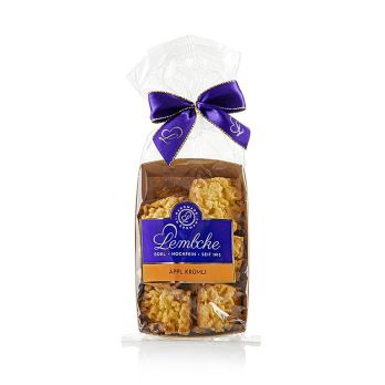 Teegebäck Äpple Krümli, Butterstreuselkeks mit Apfel, Lembcke, 100 g