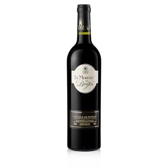2019er Le Merlot, Merlot, Barrique, trocken, 14,5% vol., Chateau du Donjon, 750 ml