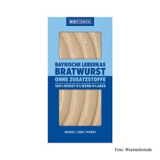 Wurstschmiede - Die Bayerische Leberkas Bratwurst, TK, 260 g