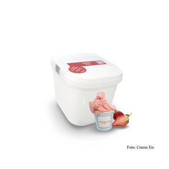 Creme Eis - Erdbeer Sorbet, vegan, TK, 2,5 l