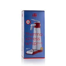 Espuma Thermo Sprayer Xpress Whip PLUS Standgerät, Edelstahl & Rot, 1 Liter, 1 St