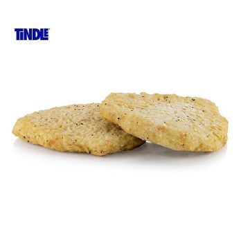 Tindle Burger, Hähnchenburger Patties aus Pflanzen, á 120g , TK, 907 g, ca.7 St