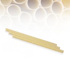 Natur Trinkhalme Classic Pomom, L 25cm, Ø 8mm, 200 St