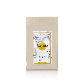 BOS FOOD - Espresso Classico, Kaffee Blend mit 20% Robusta, GEMAHLEN, 500 g