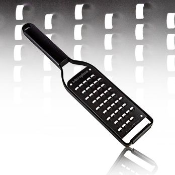 Reibe Microplane Black Sheep, Extra Coarse Grater, schwarzer Edelstahl (43008), 1 St