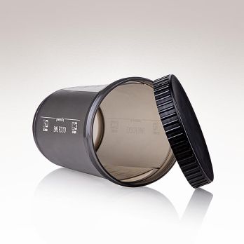 Mehrweg Take-Away Behälter Dish H, 600ml, weiß bedruckt, 56 St