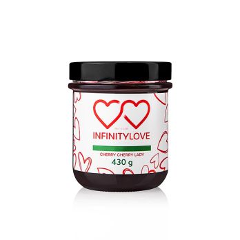 INFINITYLOVE Cherry Fruchtaufstrich, 430 g