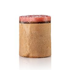 Zartbitterschokomousse mit Erdbeer & Balsamico, NACHFÜLL, 20x85g, Göttinger, TK, 1,7 kg, 20 x 85g