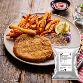 Greenforce MIX vegane Schnitzel, aus Erbsenprotein, Halal, 2 kg