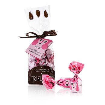 trifulòt - Trüffelpralinen Alba mini, Erdbeer & Sahne, Tartuflanghe, 180 g