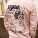 BOS FOOD Crewneck Pullover Kaviar, Farbe Soft Rose, Größe S , 1 St