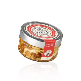 VLOVA Cashew Creme Crispy Chili, in Sonnenblumenöl, BIO, 120 g