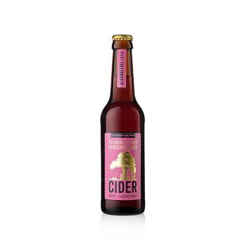 Jörg Geiger Schwäbischer Wiesenobst Cider ROSÉ alkoholfrei herb  BIO, 330 ml