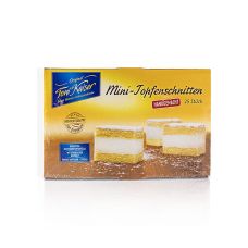 Mini Topfenschnitten, Toni Kaiser, TK, 625 g, 25 St