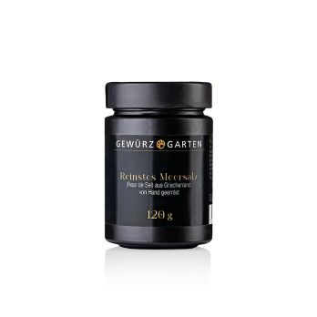 Gewürzgarten Fleur de Sel, mikroplastikfrei, Griechenland, 120 g