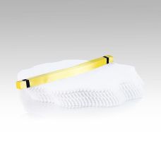 The Original Lemon Wraps - Zitronenserviertuch, weiß, mit gelber Krawatte, 100 St