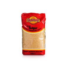 Bulgur, hell - geschälte & gedämpfte Weizengrütze, fein, 1 kg