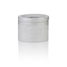 Tisch-Salz-Gefäß Flos Salis®, klein, rund, Flor de Sal-Auslese, 100 g