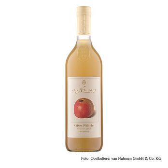 van Nahmen - Kaiser Wilhelm Apfelsaft, 100% Direktsaft, 750 ml