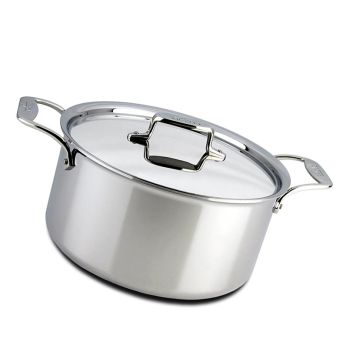 All-Clad Fleisch-/Gemüsetopf d5 Serie, mit Deckel- Induktion, ø 26,7cm, 7,6 L, 1 St