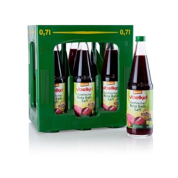 Rote Bete Saft, Voelkel, BIO, 4,2 l, 6 x 700ml