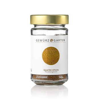Gewürzgarten Quatre Epices - Pastetengewürz, 95 g