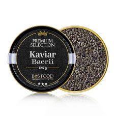 BOS FOOD Premium Selection Kaviar vom sibirischen Stör (Acipenser baerii), Aquakultur China, 125 g
