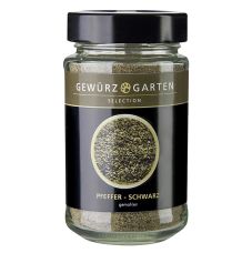 Gewürzgarten Pfeffer, schwarz, gemahlen, 120 g