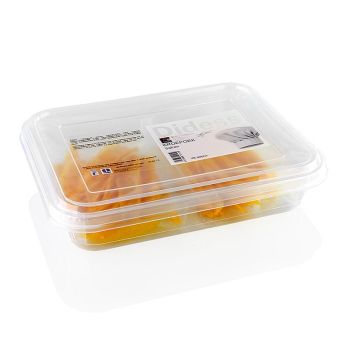 Kroepoek mit Safran, ungebacken, gelb, 105 g, 48 St