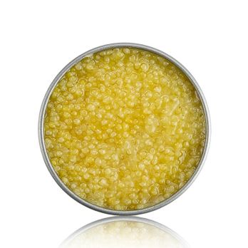 Desietra weißer Kaviar vom Albino-Stör (Sterlet), Aquakultur Deutschland, 50 g
