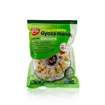 Wan Tan - Gyoza Teigtaschen mit Gemüsefüllung (Tofu, Lauch, Kohl, Soja), TK, 540 g, 40 x 13,5g