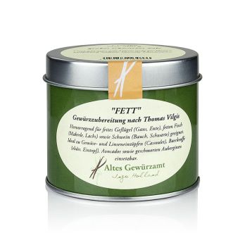 Thomas Vilgis Fett, Gewürzmischung, Altes Gewürzamt, 80 g