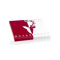 Adventskalender Meins&Deins Paarkalender, 48 Türchen, mit Alk., Peters, 290 g