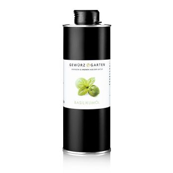 Gewürzgarten Basilikumöl in Rapsöl, 500 ml