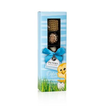Oster Pralinen Küken Blau, alkoholfrei, Peters, 60 g, 5 St