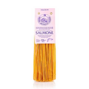Morelli 1860 Tagliolini Salmone, mit Lachs und Weizenkeimen, 250 g