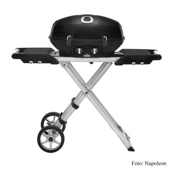 Napoleon Gasgrill TRAVELQ PRO 285X, schwarz, mit Gestell, rollbar, 1 St
